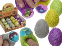 Out Of The Blue - Dinosaur Æg Squeeze Ball - Assorteret