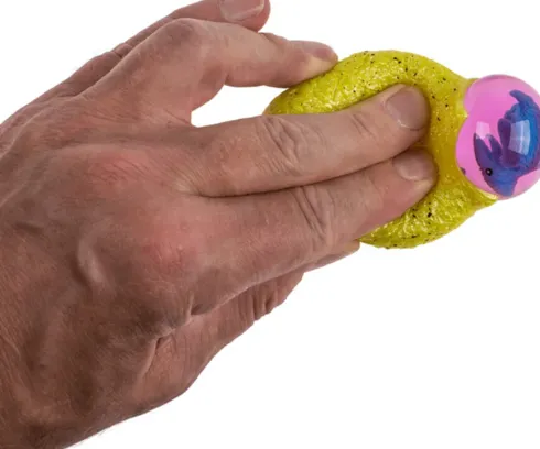Out Of The Blue - Dinosaur Æg Squeeze Ball - Assorteret