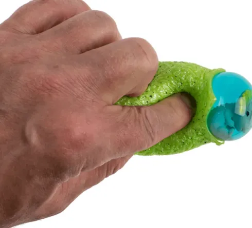 Out Of The Blue - Dinosaur Æg Squeeze Ball - Assorteret