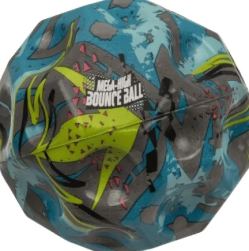 Out Of The Blue - Mega-High Bounce Ball - Hoppebold - 10 CM - Assorteret