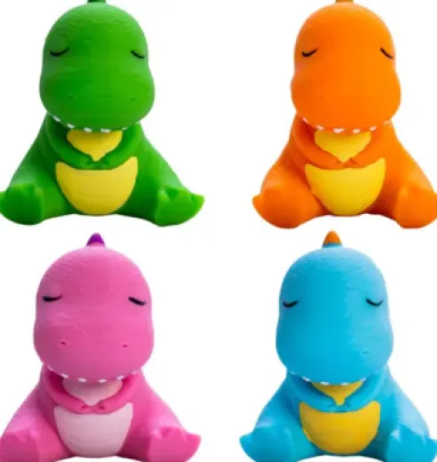 Out Of The Blue - Stretch Dinosaur Legetøj I Æske - Assorteret
