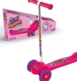 Ozbozz Trail Twist Løbehjul Pink