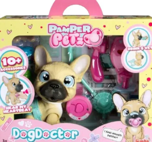 Pamper Petz - Dog Doctor - Hunde Dyrlæge Legesæt - Simba Toys