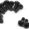 Pan Head Screws 2.5X6Mm - 12Pcs - 540157 - Blackzon