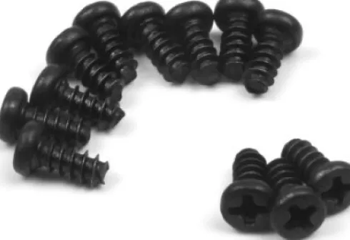 Pan Head Self Tapping Screws 6X6Mm - 12Pcs - 540154 - Blackzon