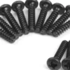 Pan Head Tapping Screws Bbho2.6*12Mm - 12Pcs - 548015 - Blackzon