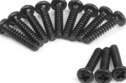 Pan Head Tapping Screws Bbho2.6*12Mm - 12Pcs - 548015 - Blackzon