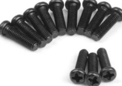 Pan Head Tapping Screws Bbho2.5*10Mm - 12Pcs - 548017 - Blackzon