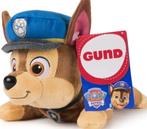 Paw Patrol Bamse - Chase - 20 CM - Gund - Hat & Halsbånd