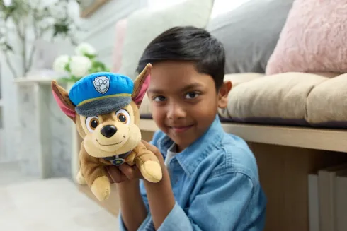 Paw Patrol Bamse - Chase - 20 CM - Gund - Hat & Halsbånd