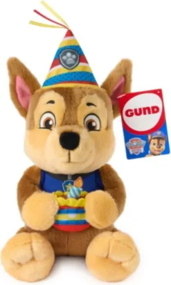 Paw Patrol Bamse - Chase - 24 CM - Gund - Fødselsdag