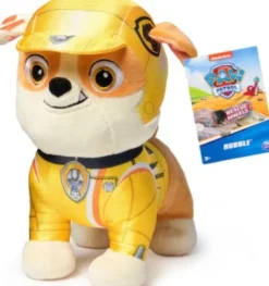 Paw Patrol Bamse - Rubble - Rescue Wheels - 20 CM