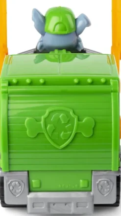 Paw Patrol - Basic Køretøj Med Rocky Figur - Recycle Truck