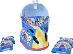 Paw Patrol - Beskyttelsessæt Til Børn - Blå - Inkl. Taske