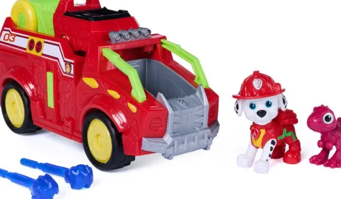 Paw Patrol : Dino Filmen Dino Tema Køretøj Assorterede
