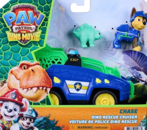 Paw Patrol : Dino Filmen Dino Tema Køretøj Assorterede