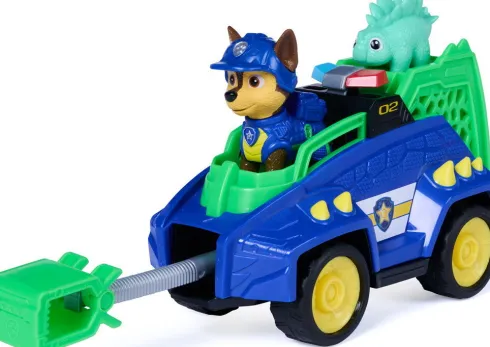 Paw Patrol : Dino Filmen Dino Tema Køretøj Assorterede