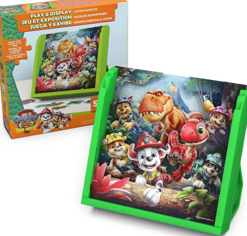 Paw Patrol Dino Puslespil - Play & Display - Spin Master Games