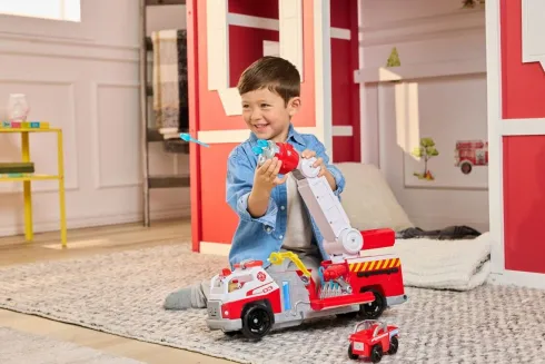 Paw Patrol - Fire Rescue Rapid Reload Fire Truck - Brandbil