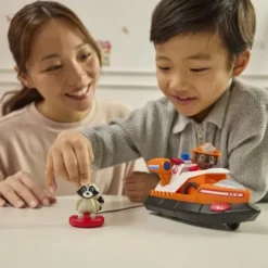 Paw Patrol - Fire Rescue - Zuma Rescue Fire Boat - Legesæt