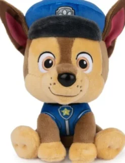 Paw Patrol - Gund Plush - 15 CM - Chase Bamse