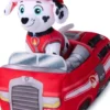 Paw Patrol - 2-I-1 Køretøj Plys Marshall 15 CM