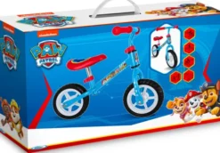 Paw Patrol - Løbecykel Med 2 Hjul - 10" - Blå Og Rød
