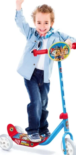 Paw Patrol - Løbehjul Med 3 Hjul Til Børn