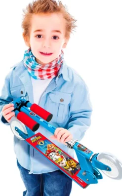 Paw Patrol - Løbehjul Til Børn - Foldbart