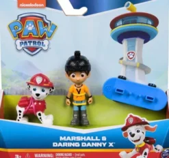 Paw Patrol - Marshall Og Daring Danny X - Figur Legesæt