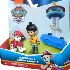 Paw Patrol - Marshall Og Daring Danny X - Figur Legesæt