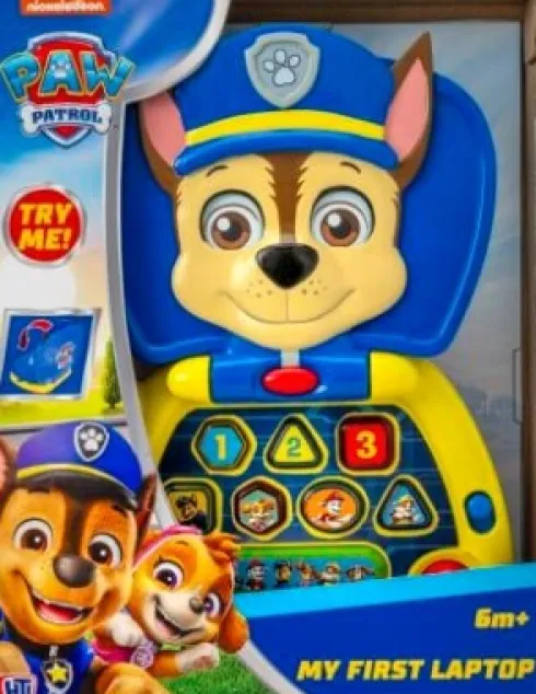 Paw Patrol - Min Første Computer - Legetøj Til Børn - Chase