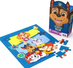 Paw Patrol - Puslespil Formet Som Karakter - Assorteret