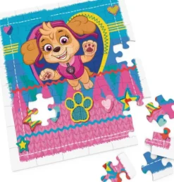 Paw Patrol - Puslespil Formet Som Karakter - Assorteret
