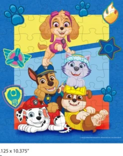 Paw Patrol - Puslespil Formet Som Karakter - Assorteret