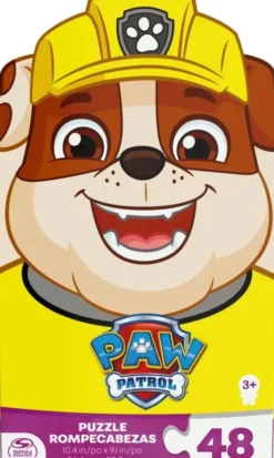 Paw Patrol - Puslespil Formet Som Karakter - Assorteret