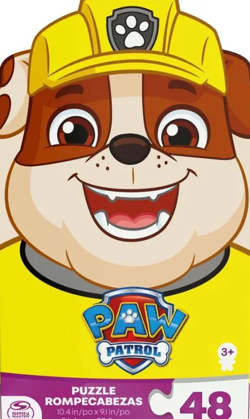Paw Patrol - Puslespil Formet Som Karakter - Assorteret