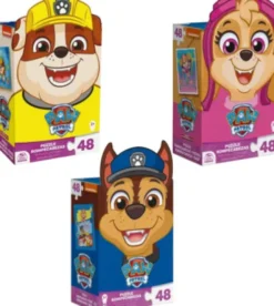 Paw Patrol - Puslespil Formet Som Karakter - Assorteret