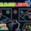 Paw Patrol Puslespil - Glowing Lights - Clementoni - 104 Brikker