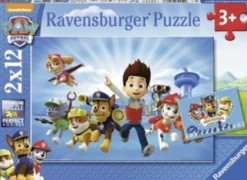 Paw Patrol Puslespil - 3 År - Ravensburger - 2X12 Brikker