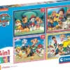 Paw Patrol Puslespil - Super Color - Clementoni - 4 Stk