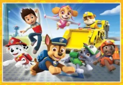 Paw Patrol Puslespil - Super Color - Clementoni - 4 Stk