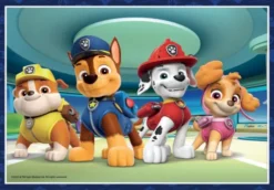 Paw Patrol Puslespil - Super Color - Clementoni - 4 Stk