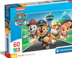 Paw Patrol Puslespil - Super Color - Clementoni - 60 Brikker