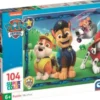Paw Patrol Puslespil - Super Color - Clementoni - 104 Brikker