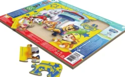 Paw Patrol - Rammepuslespil Med 16 Brikker - Assorteret
