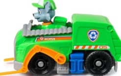 Paw Patrol - Rocky Recycle Truck - Figur Og Køretøj Legesæt