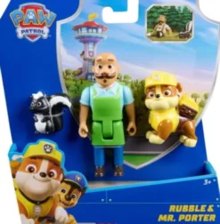 Paw Patrol - Rubble & Mr. Porter - Figur Legesæt