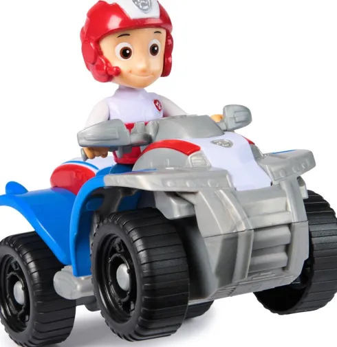 Paw Patrol - Ryder Rescue Atv - Figur Og Køretøj Legesæt