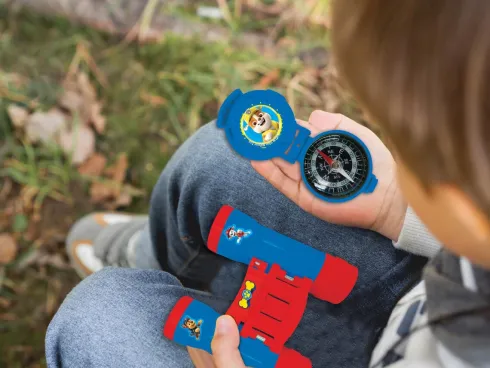 Paw Patrol - Walkie Talkie Og Kikkert Legetøjs Sæt - Lexibook